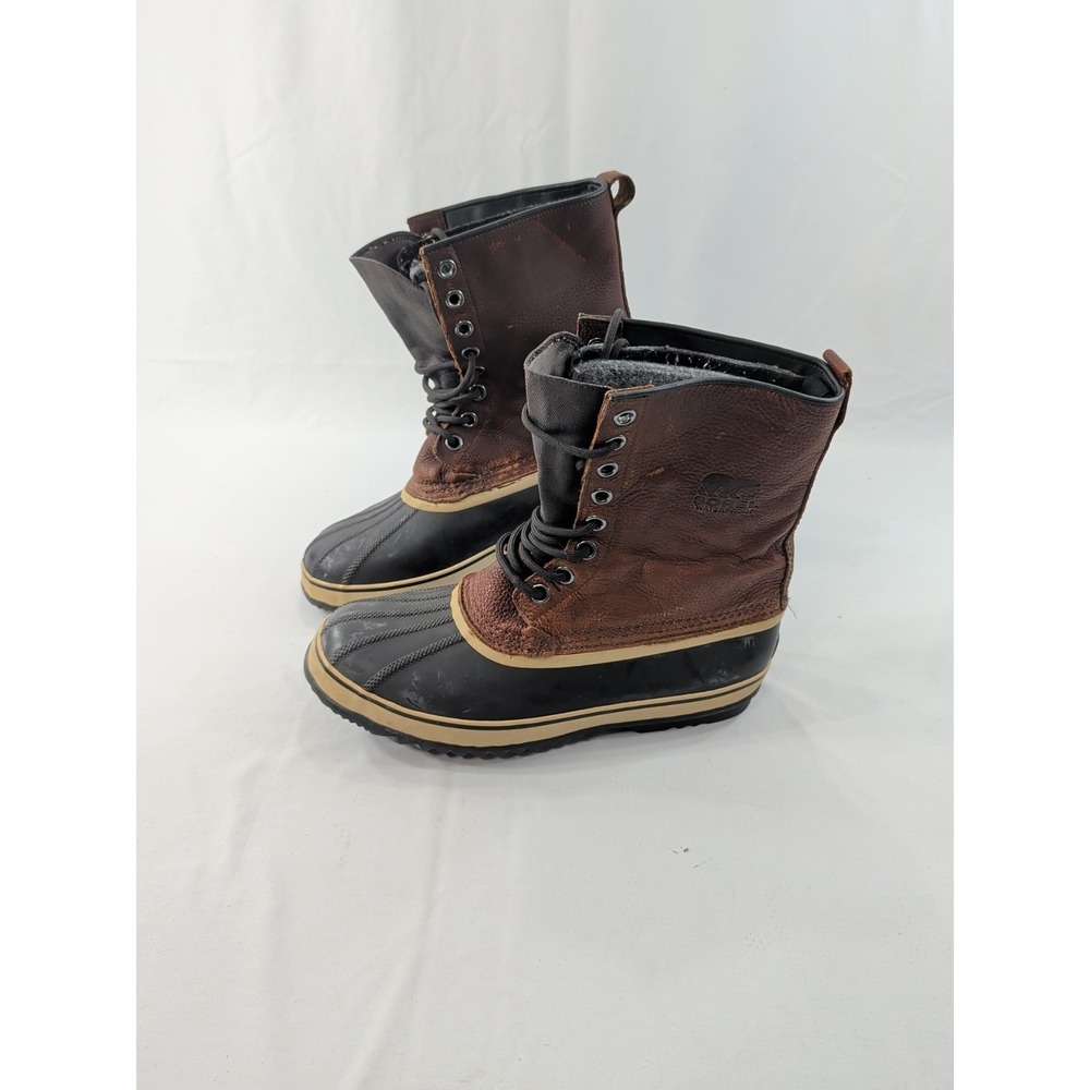 Men's‎ Sorel 1964 Premium Leather Waterproof Insulated Boots NM1561-256 Size 11